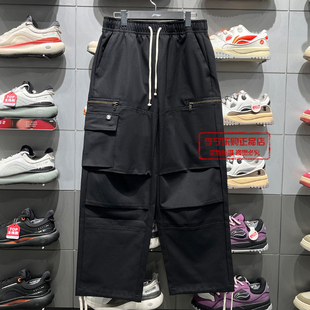 李宁反伍BADFIVE男子2026春季直筒宽松伞兵裤宽松休闲长裤AKXW039