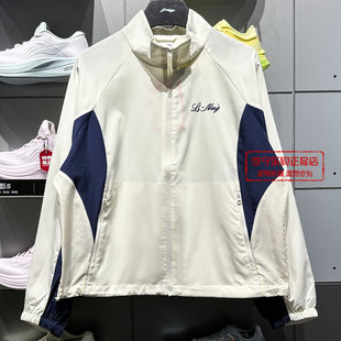 李宁女潮流系列运动风衣2025秋季 宽松立领防泼水外套AFDV694 新品