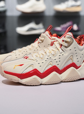 李宁男大童2026春季新款怒放2 PRO V2回弹中帮童篮球鞋YKBW010