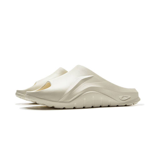 李宁男子休闲一字拖鞋