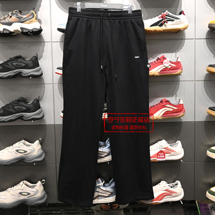 反伍BADFIVE直筒透气运动卫裤 新款 AKLW019 男子2026春季 李宁长裤