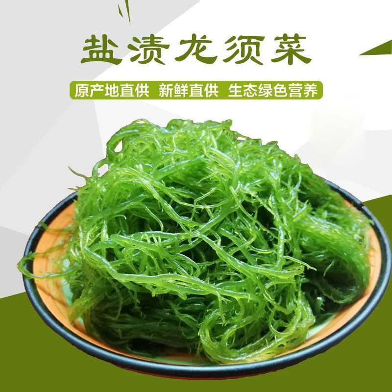 盐渍龙须菜海菜批发海草食用海藻凉拌食材龙须菜涮火锅食材龙须菜