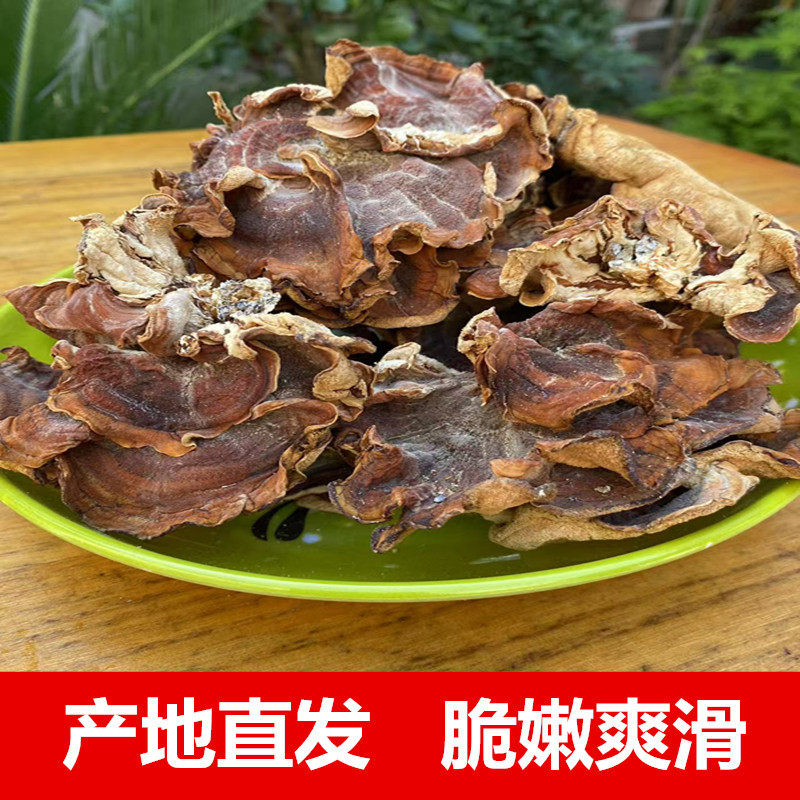 灵芝菌干灵芝菌素食食材灵芝菇黄金灵芝菌菇100g包邮灵芝菌菇家用
