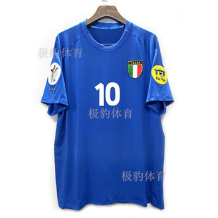 2000意大利主场球衣皮耶罗托蒂因扎吉欧洲杯队服复古复刻足球服