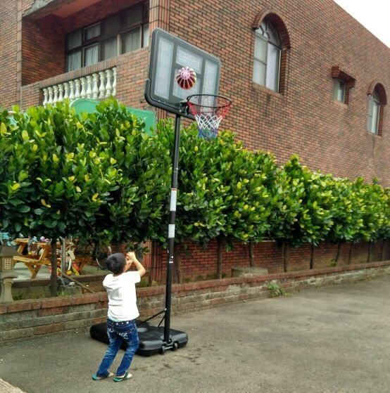 乃力标准室内可移动休闲篮球架