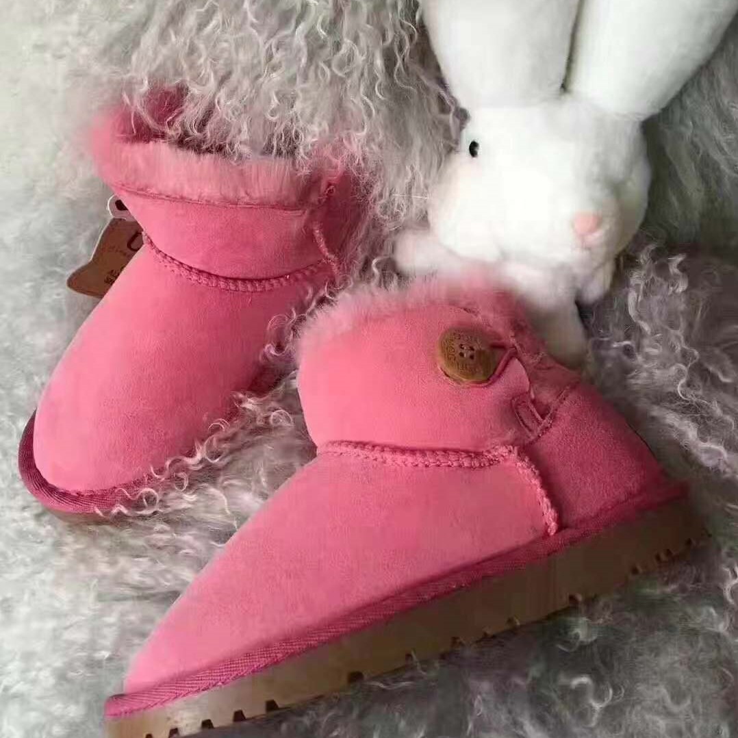 ozwear羊皮毛一体雪地靴清仓特价