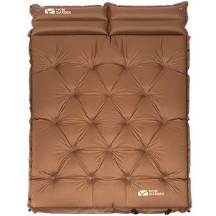 牧高笛精致露营自动充气垫户外帐篷睡垫气垫床午睡水瓶双人防潮垫