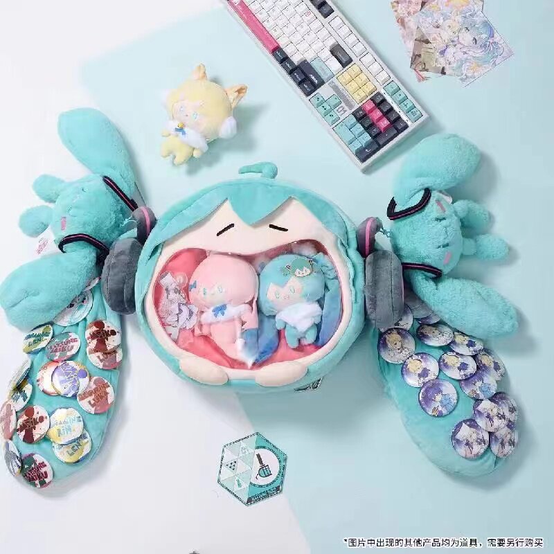 初音未来可爱系列双肩包图片