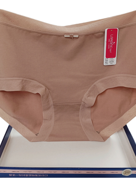 彩田内裤女士花仙子全棉弹力纯色纯棉中腰抗菌少女21653青年21655