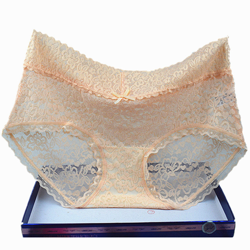 彩田内裤女性感透明银离子抗菌中腰提臀全蕾丝网纱女士平角内裤夏,女士内衣/男士内衣/家居服,平角裤,淘宝优惠券,粉丝福利购,淘宝优惠卷