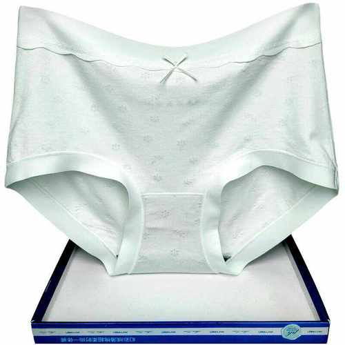 内裤彩田纯色抑菌裤无痕边包臀