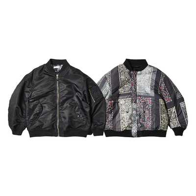 现货授权TOLQ HAV-A-HANK Flight Jacket 棒球服外套黑色经典25FW