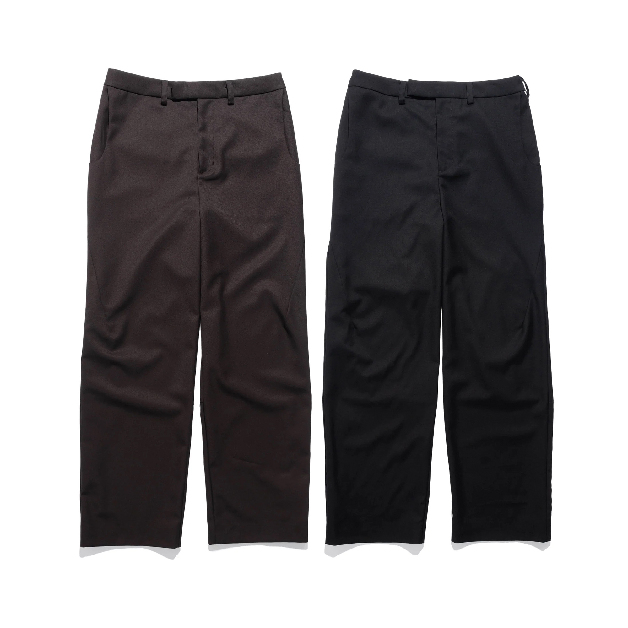 JEONGLIDart斜纹布休闲长裤