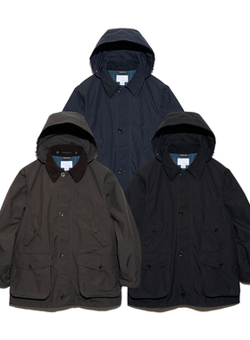 现货授权nanamica PERTEX UNLIMITED Field Jacket连帽外套25AW