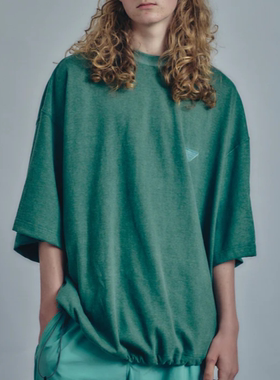现货授权is-ness Arm Pocket Balloon TShirt廓型口袋短袖T恤26SS