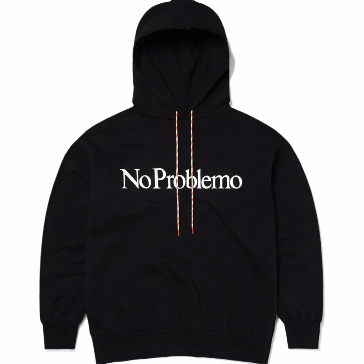 现货授权No Problemo Hoodie 宽松休闲LOGO印花连帽卫衣25FW