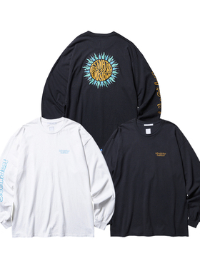 Liberaiders 25SS DESTINATION UNKNOWN 复古纯棉宽松长袖休闲T恤