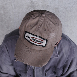 现货授权ANACHRONORM DISTRESSED PATCH CAP 复古做旧棒球帽26SS