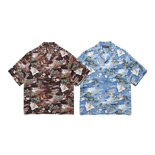 现货授权WACKO MARIA HAWAIIAN SHIRT S/S 夏威夷短袖衬衫25SS