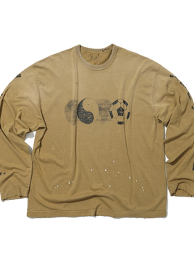 现货授权961 Apparel Tuff Union Soccer Tee宽松做旧长袖T恤26SS