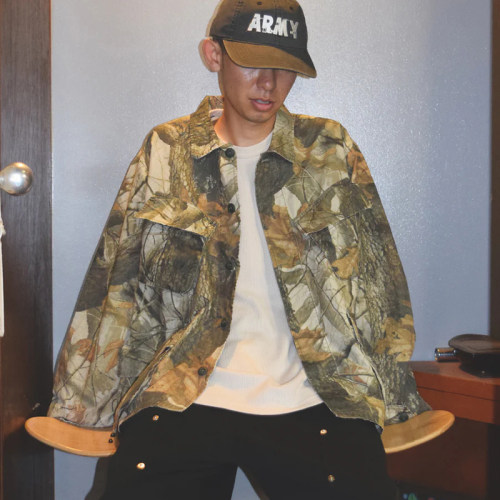 现货授权ANACHRONORM RIPSTOP JACKET 防撕裂印花工装夹克25FW