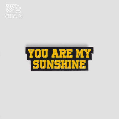 现货授权RASSVET UNISEX SUNSHINE/LOGO PIN METAL 金属徽章26SS