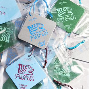 retaW×SOULGOODS合作款Fragrance Car Tag香片25FW