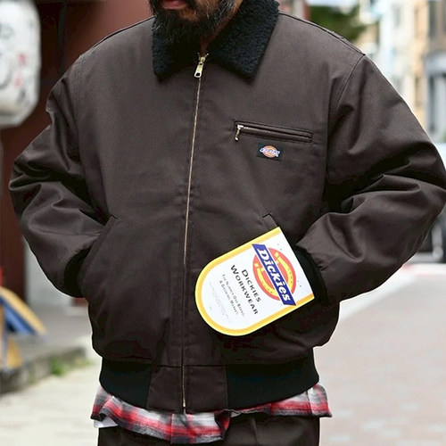 现货授权WACKO MARIA DICKIES WORK JACKET 复古工装夹克25FW