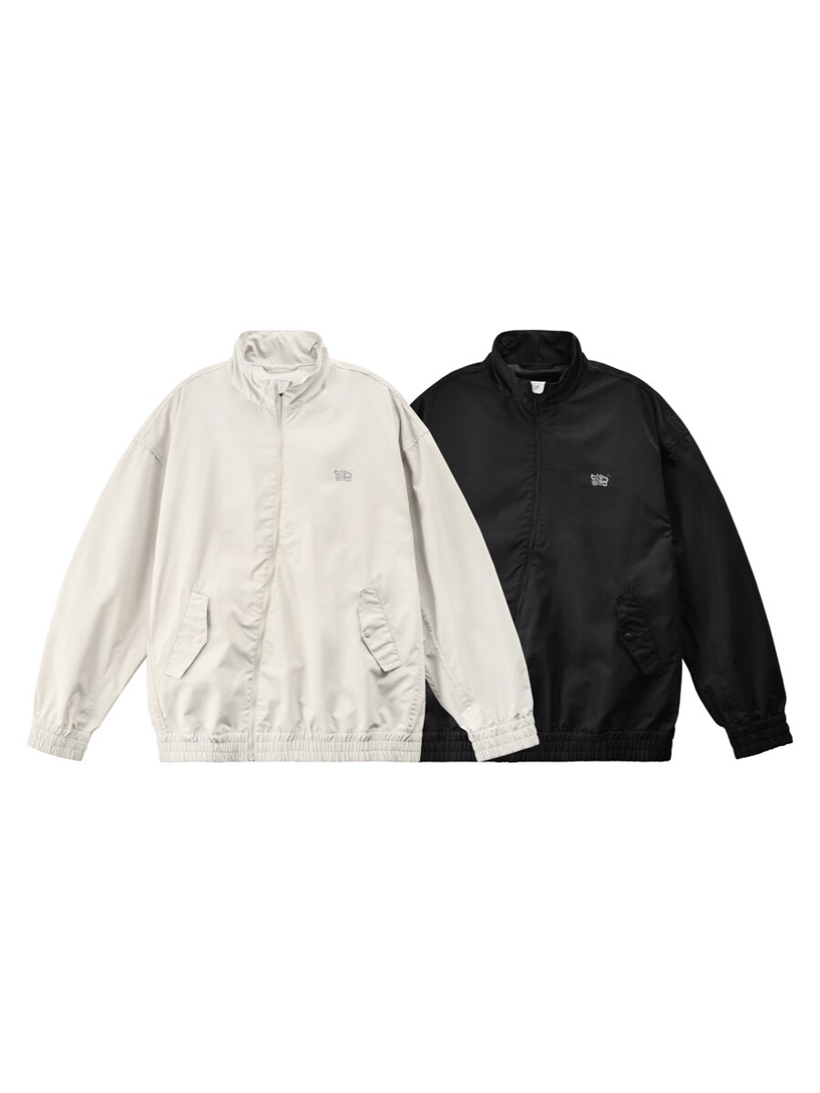 SOULGOODS 크로스 드로잉 나일론 재킷