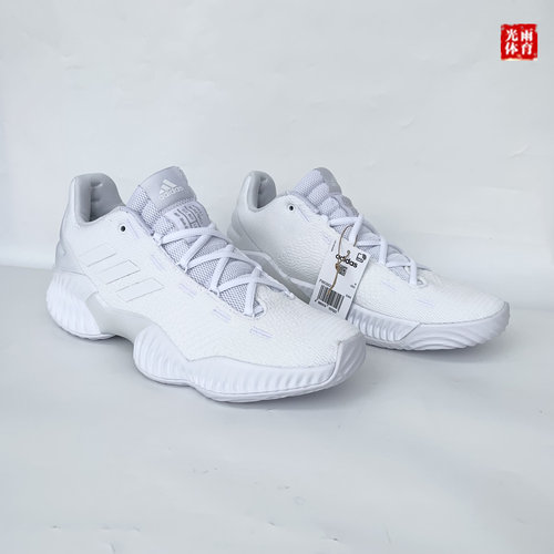 阿迪达斯男子低帮减震篮球运动鞋