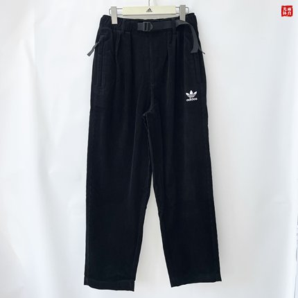 光雨体育--Adidas 三叶草 灯芯绒 男子秋冬时尚休闲运动裤IN0991