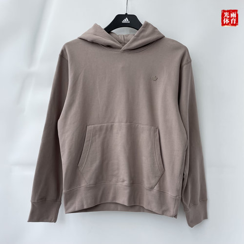 三叶草男子连帽休闲简约运动卫衣