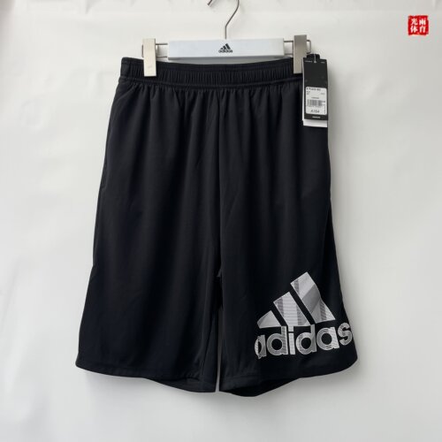 光雨体育--Adidas 阿迪达斯 男童 速干跑步训练运动 短裤DU9761