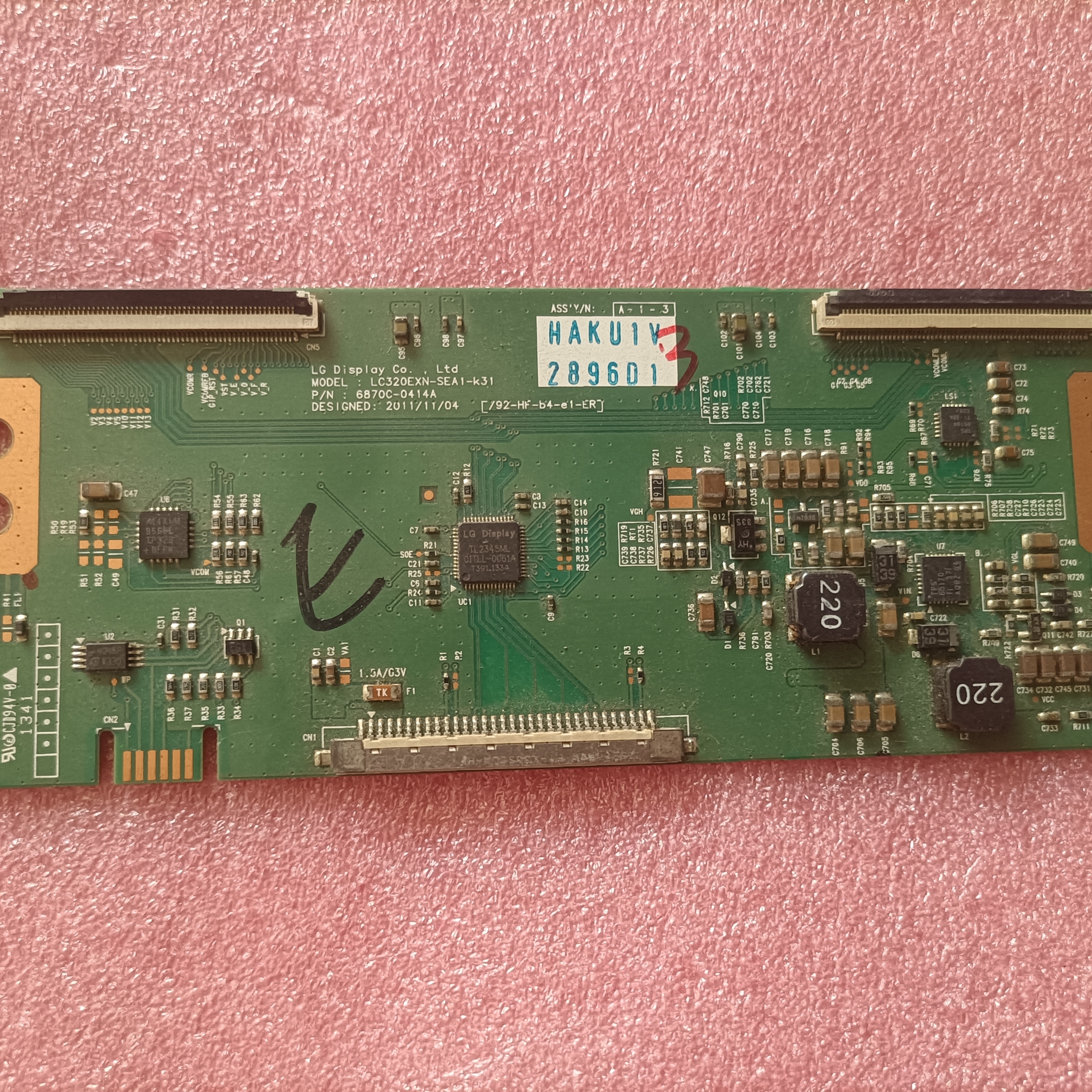 原装康佳LED32F2000E 32F3300CE 32S3360CE逻辑板6870C-0414A测好