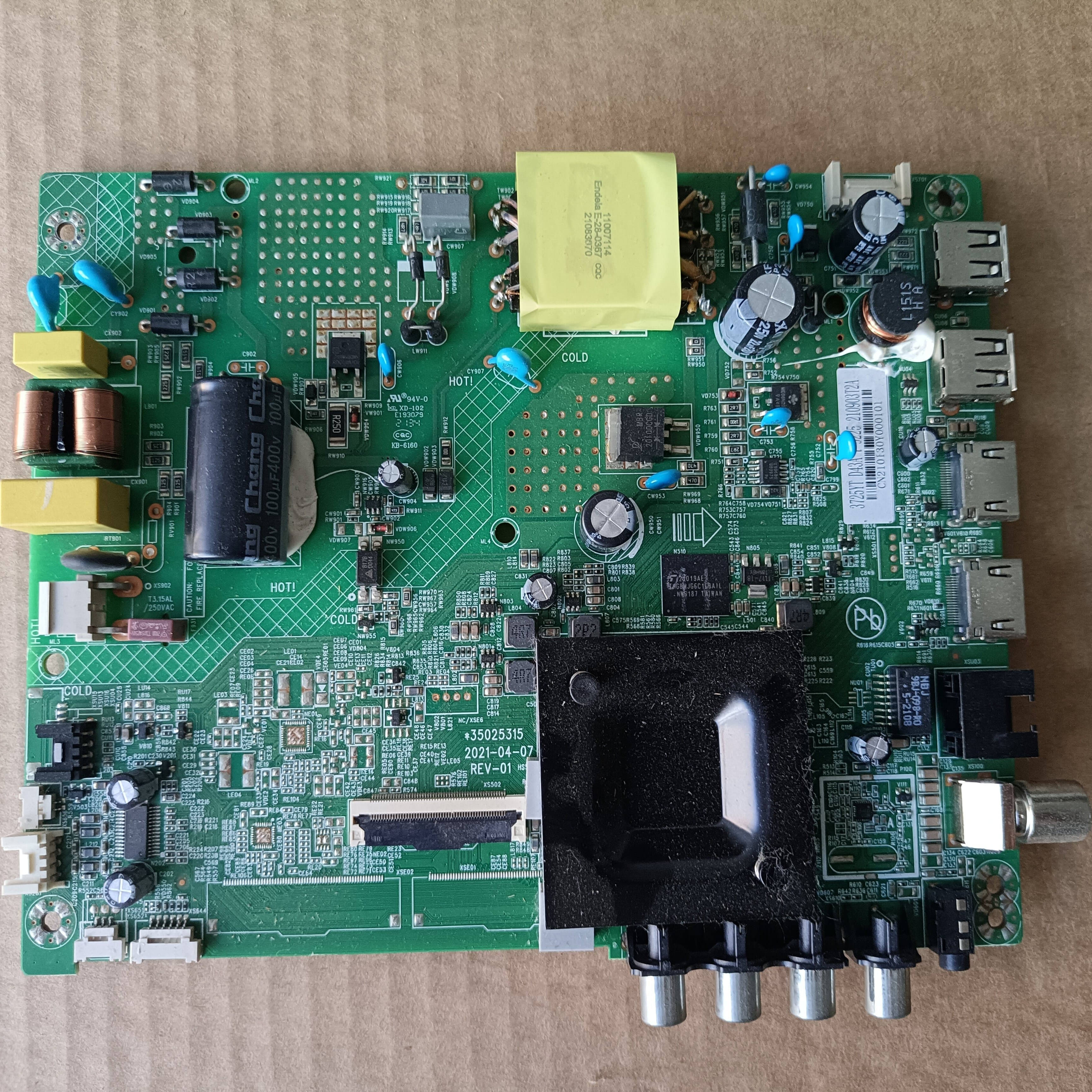 原装康佳D43A LED43G6A 43F3 43S3 43S2A Y43 主板35025315屏可选