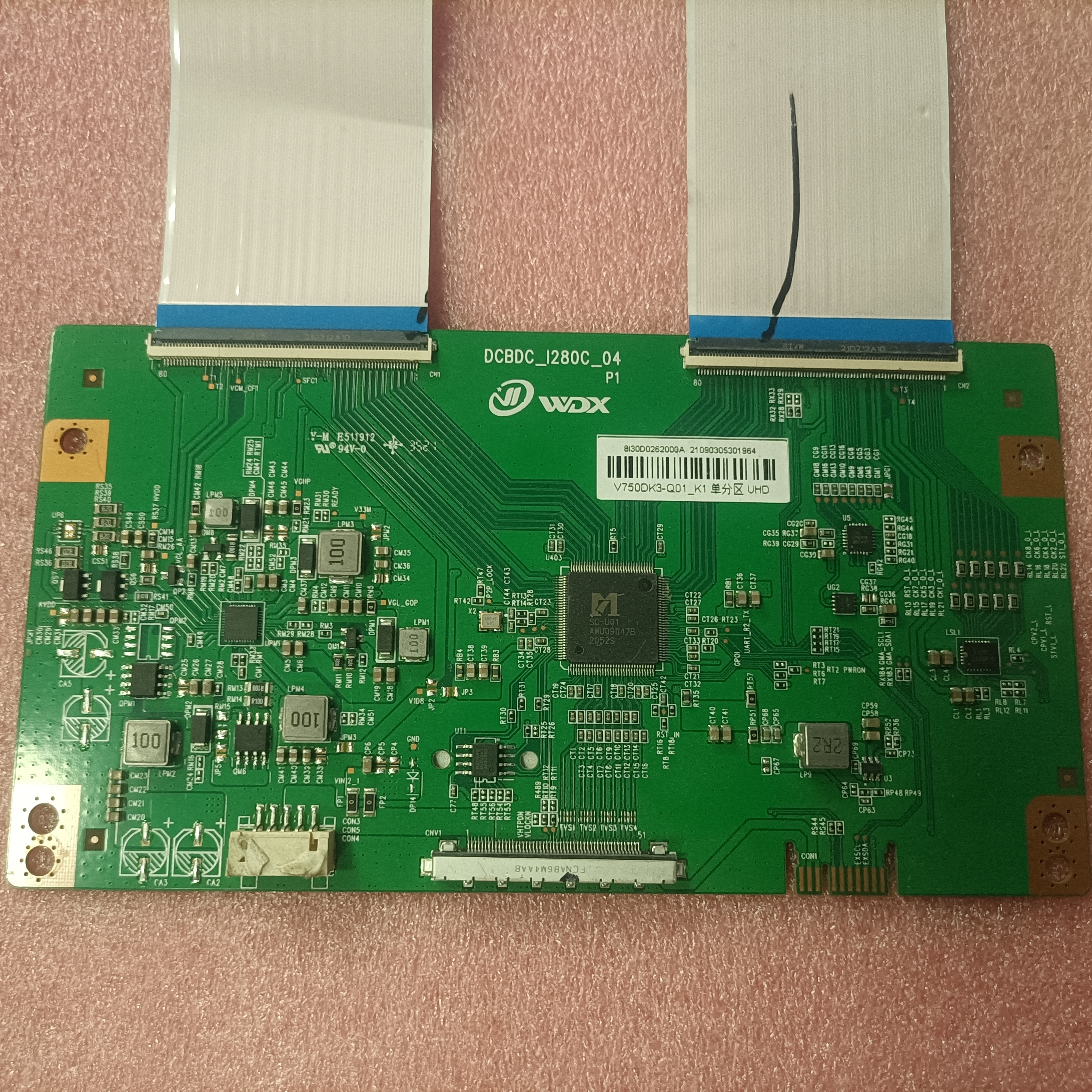 逻辑板 DCBDC_I280C_04 V850DJ2-Q01_D2 4K