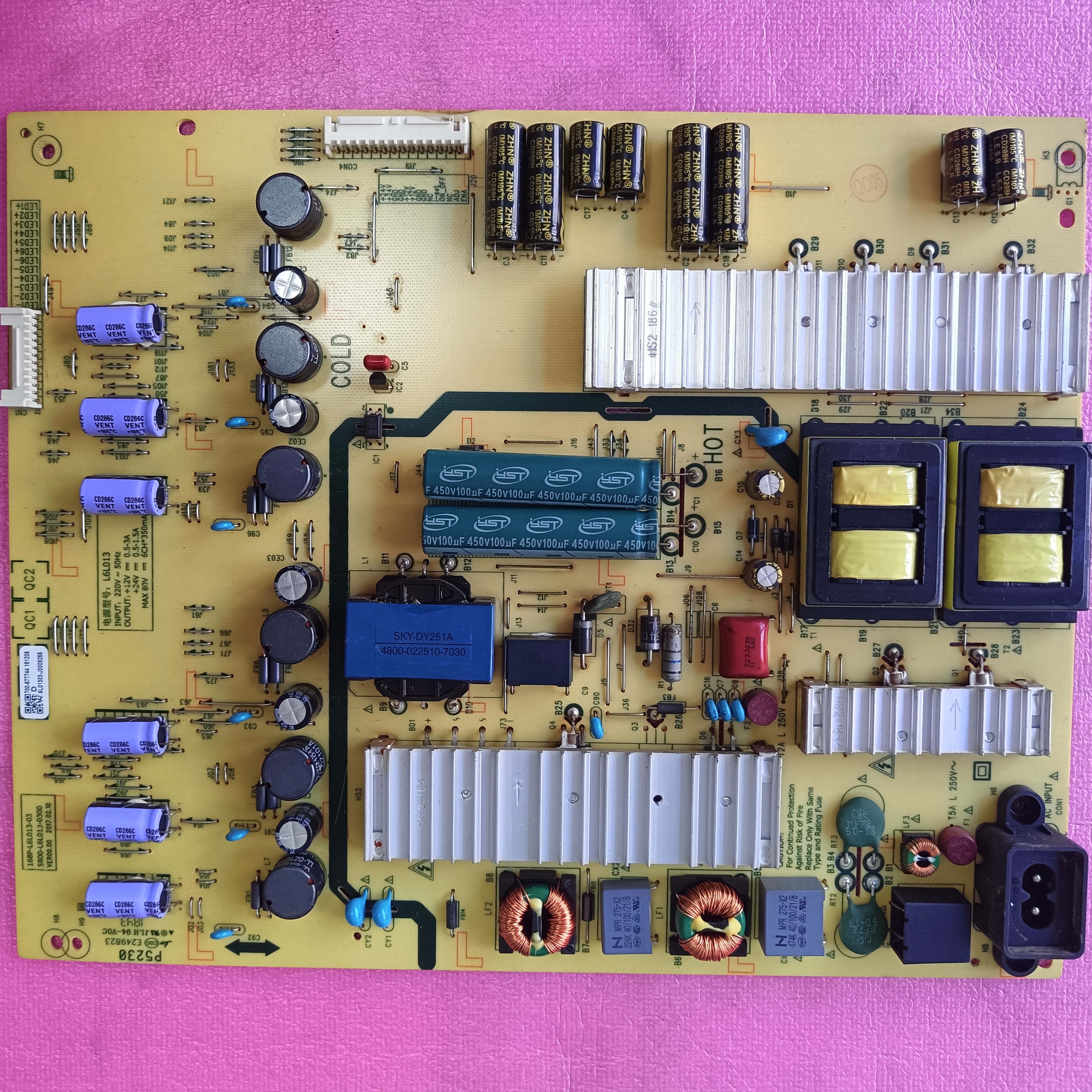 创维60V8E 60G6 60N2 620电源板168P-L6L013-01 5800-L6L013-0100