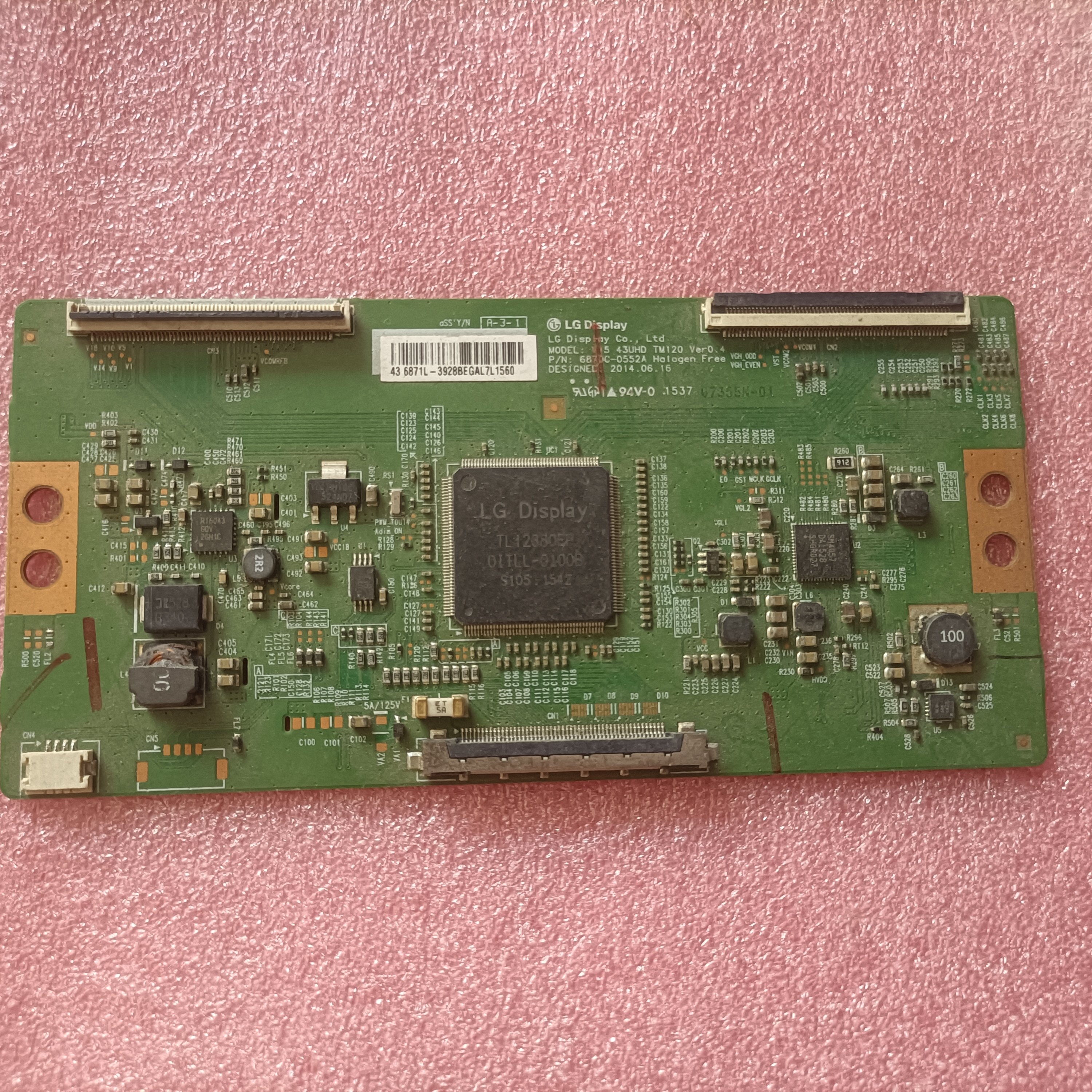 原装海信LED43K300U LED43EC520UA逻辑板6870C-0552A 测好