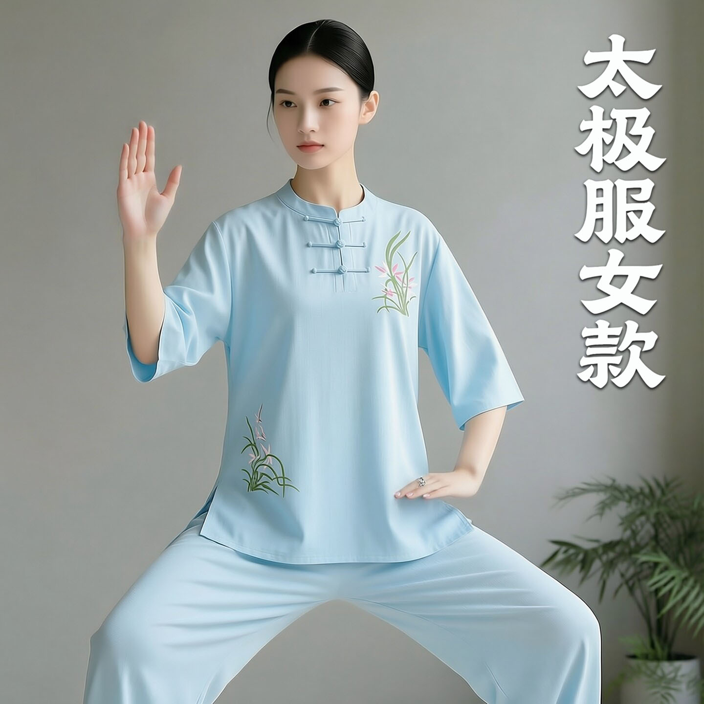 太极服女款2026新款夏季薄款棉麻图片