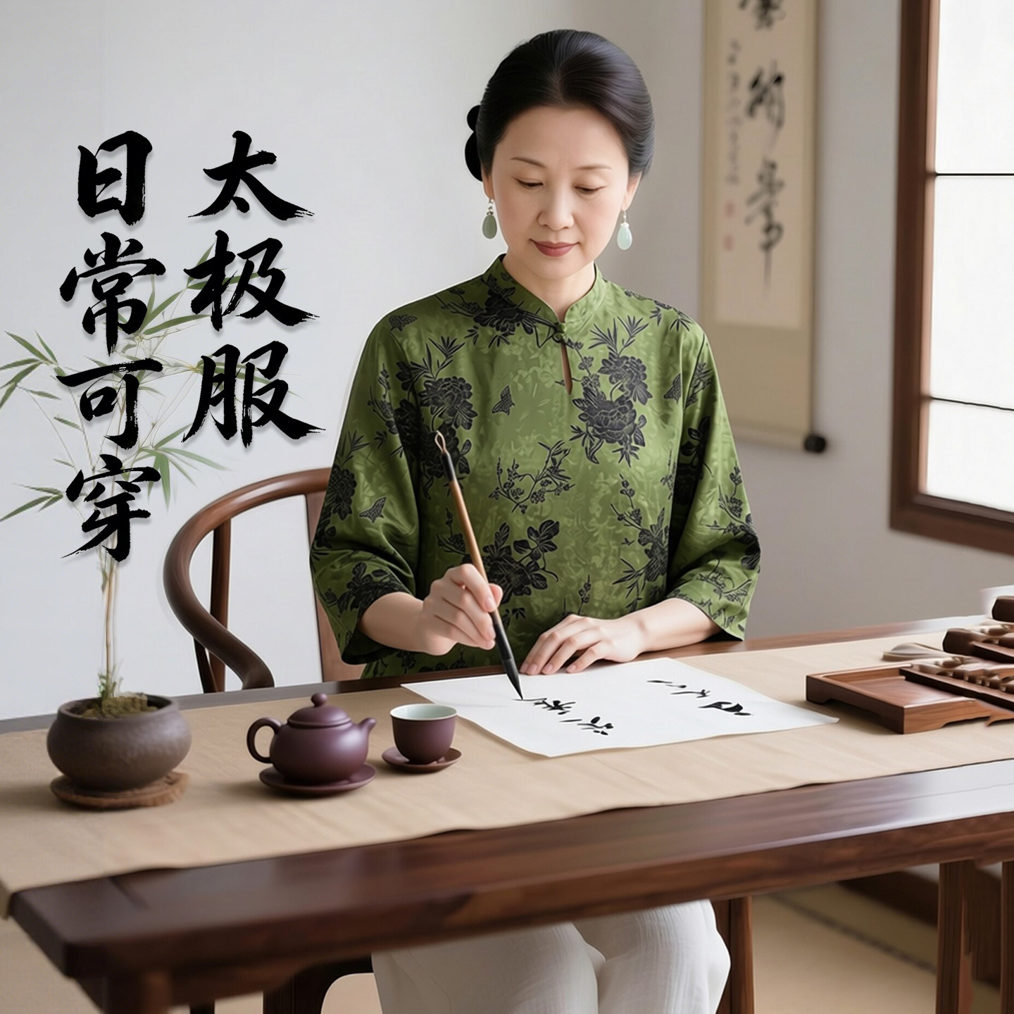 日常可穿太极服2026新款夏季薄款图片