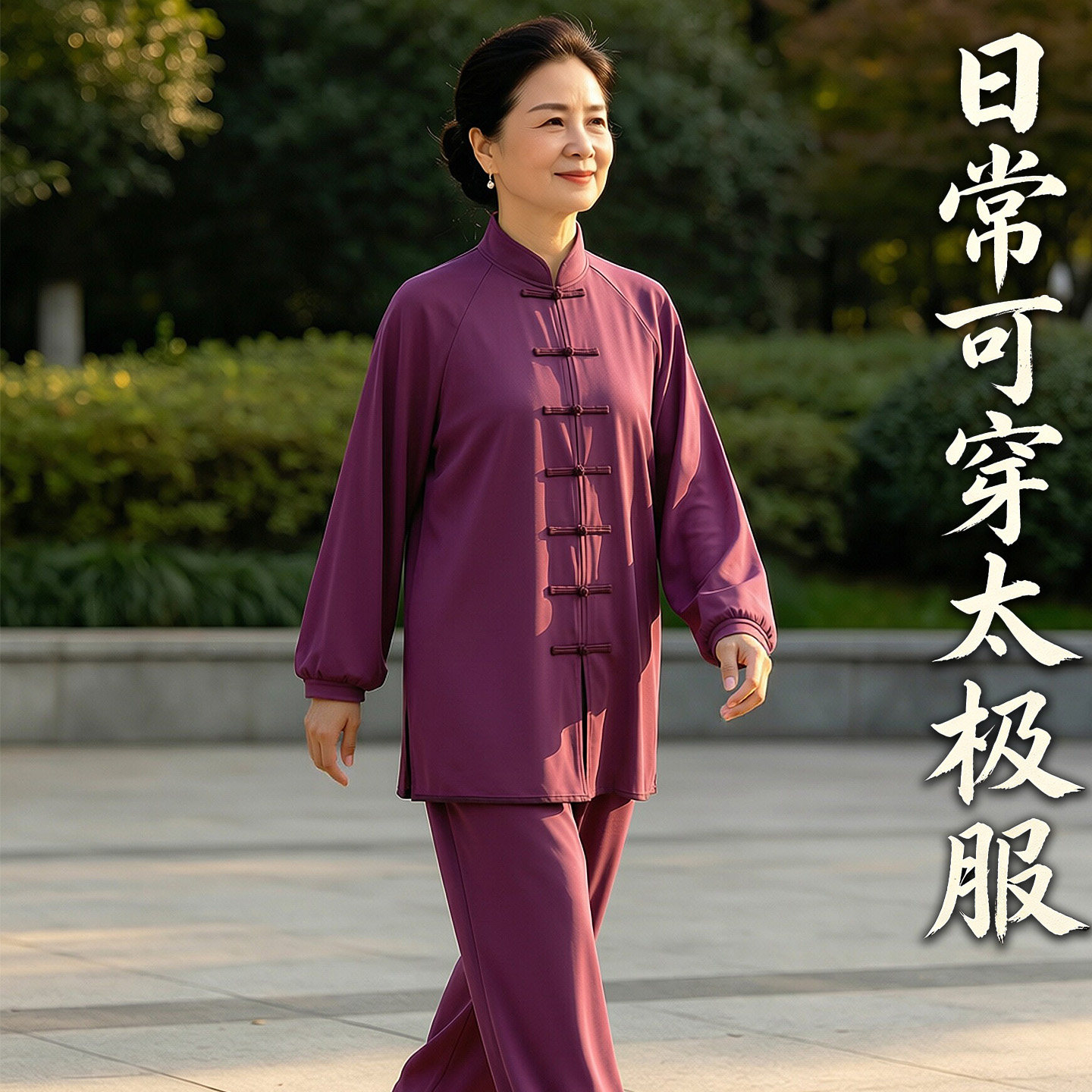 日常可穿太极服女款2026新款图片