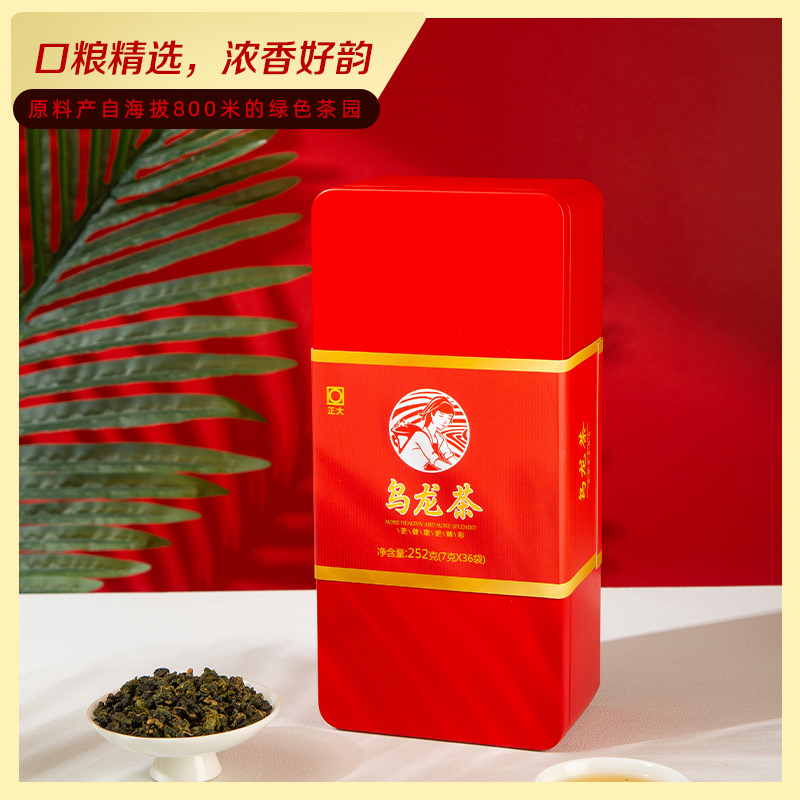 冻顶乌龙茶正大茗茶高山冻顶252g