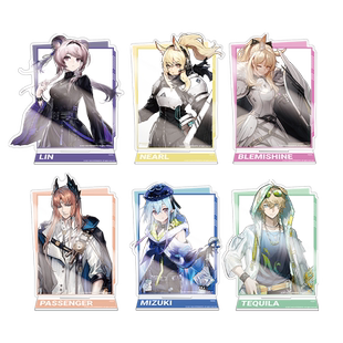 艾漫正版明日方舟茶会之约主题店通贩角色亚克力半身立牌【现货】