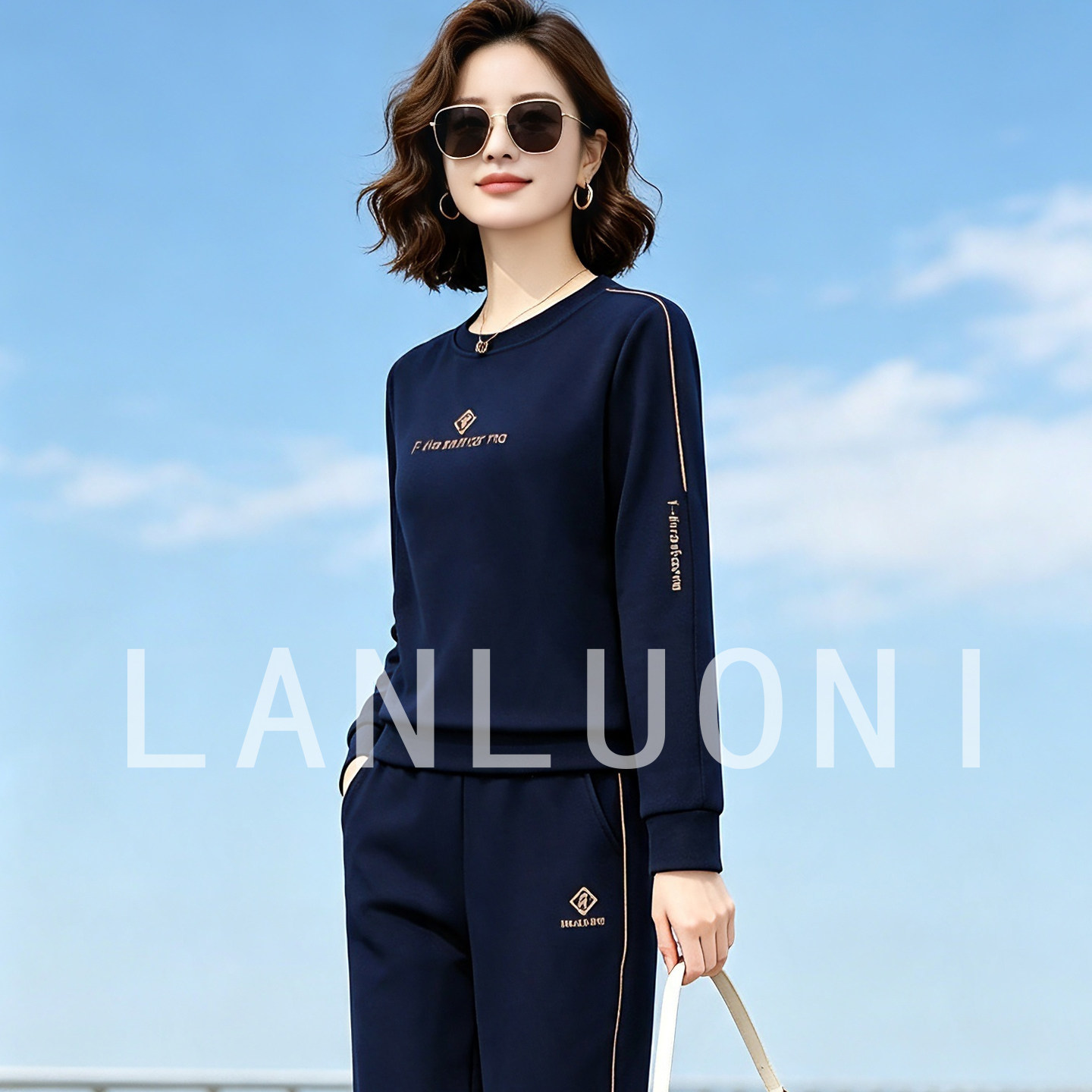 2026新款中老年妈妈运动服套装女