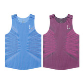 零阻力田径运动健身跑步训练紧身高弹速干透气体考比赛训练背心男