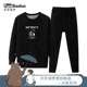 大暖熊 潮流韩版 保暖内衣男套装 衣裤 秋 加厚加绒冬青年防寒冬季