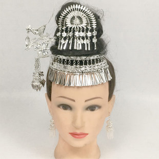 苗族特色头饰苗族新款头饰套件苗族服装头饰苗银头饰贵州苗族女装