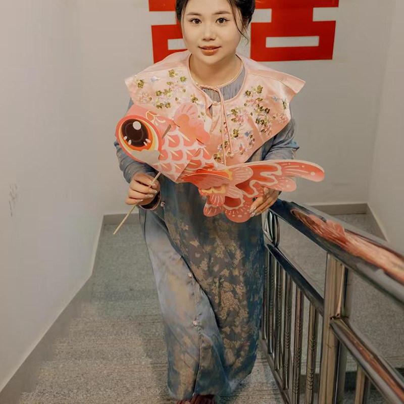 新中式晨拍礼服女新娘复古风大码超仙宴会高级感晨袍敬酒服连衣裙