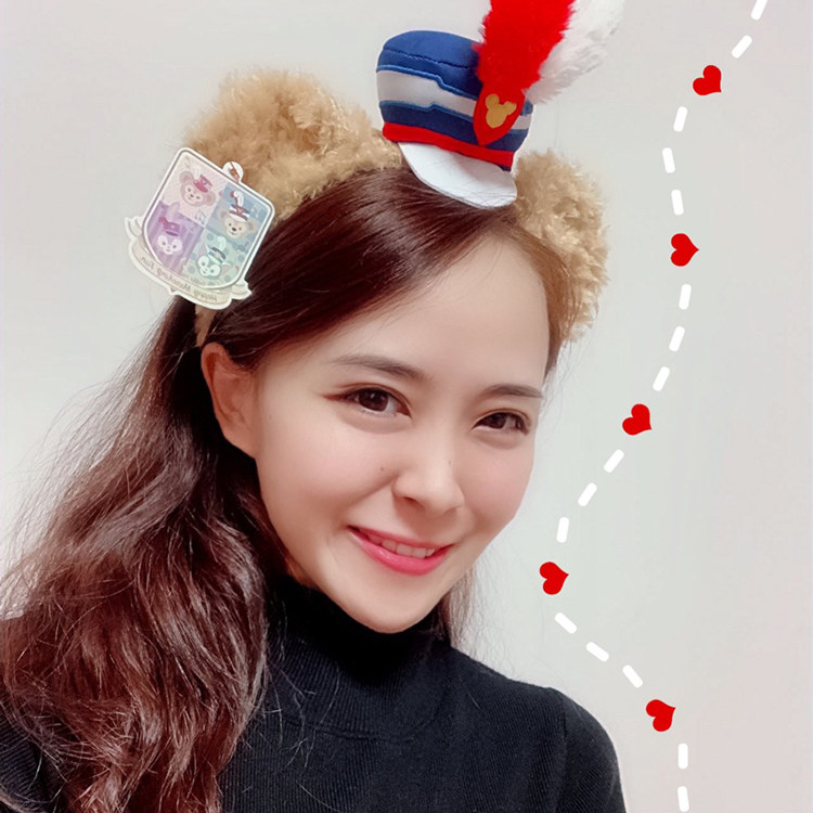 Duffy Sherry Duffy Cartoon Girls Plush bow Hair band Headdress Head hoop Hair hoopin the Accessories/Fashion Jewelry, Hair Accessories  category - from Buy2taobao.com to provide professional Taobao agent buy service