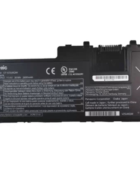 全新Panasonic松下CF-20笔记本电池CF-VZSU0QR 11.4V2600mAh 30Wh